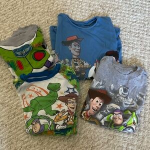 TOY STORY boys lot - size 7/8 DISNEY/ PIXAR
